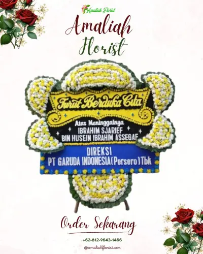 Papan Bunga Duka di Babakanjaya