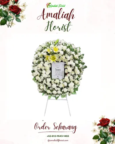 Krans Bunga Duka Cita di Babakanjaya